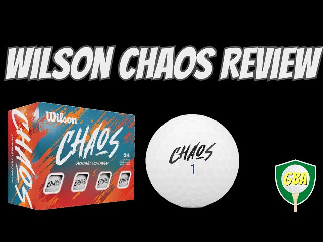 Wilson Chaos Golf Balls Review: Elevate Your Game with Precision
