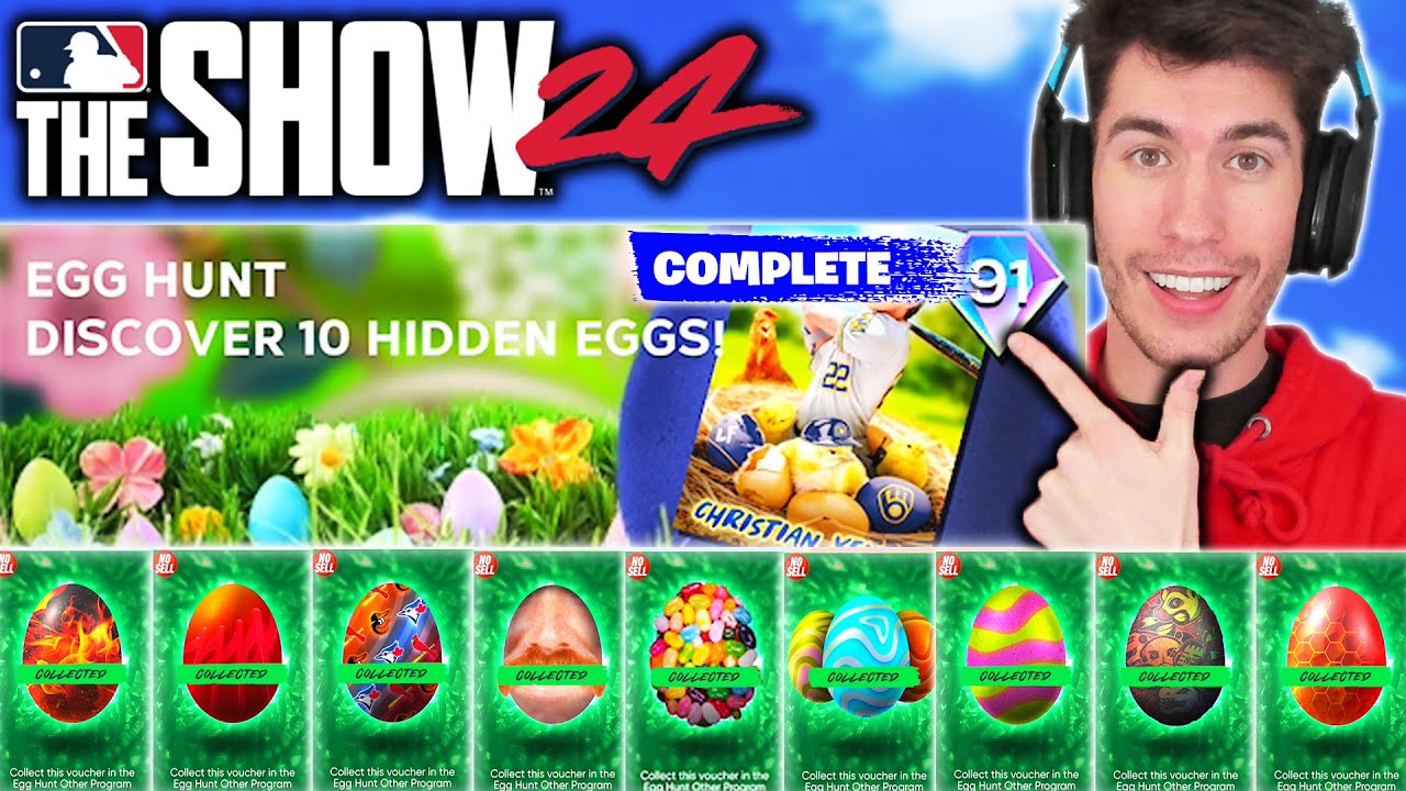 egg hunt mlb the show 24