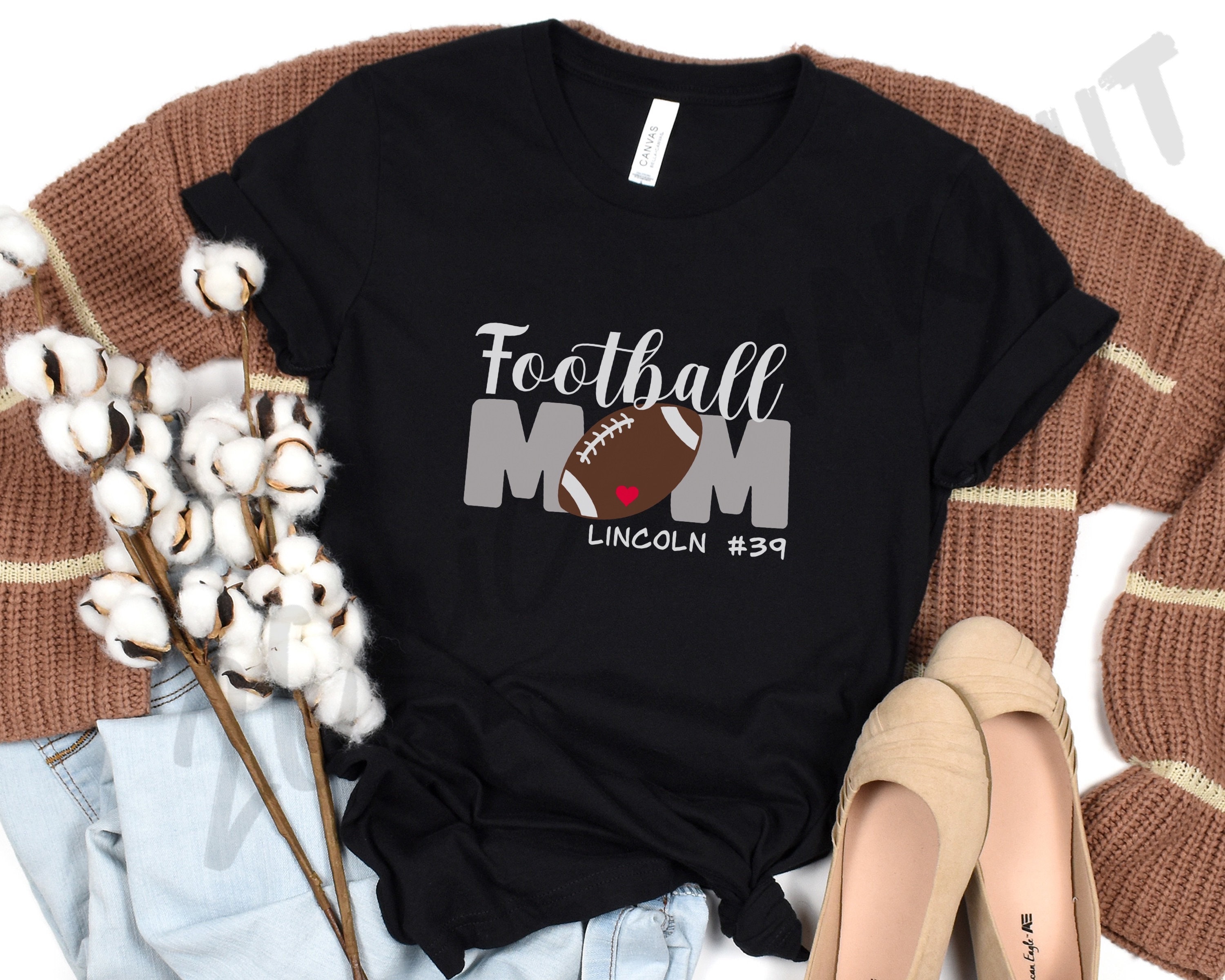 Custom Football Mom Shirts: Unique Designs for Proud Moms