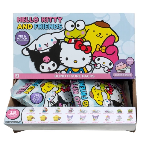 Sanrio Blind Box Surprise: Collectible Hello Kitty and Friends Mystery Figures