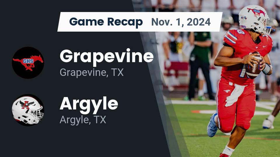 Grapevine Football 2024: Full Schedule and Latest Scores
