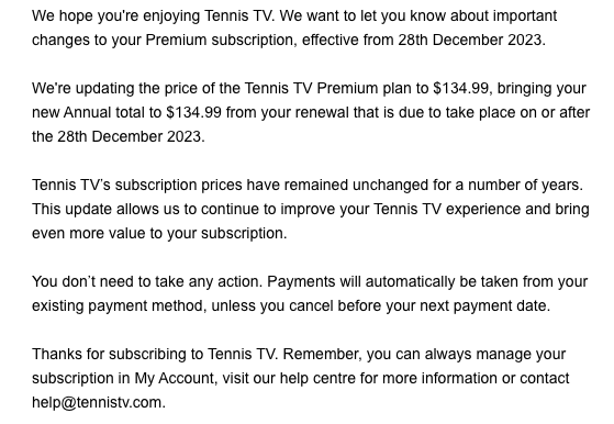 Get the Best Value: Tennis TV Premium Subscription Costs