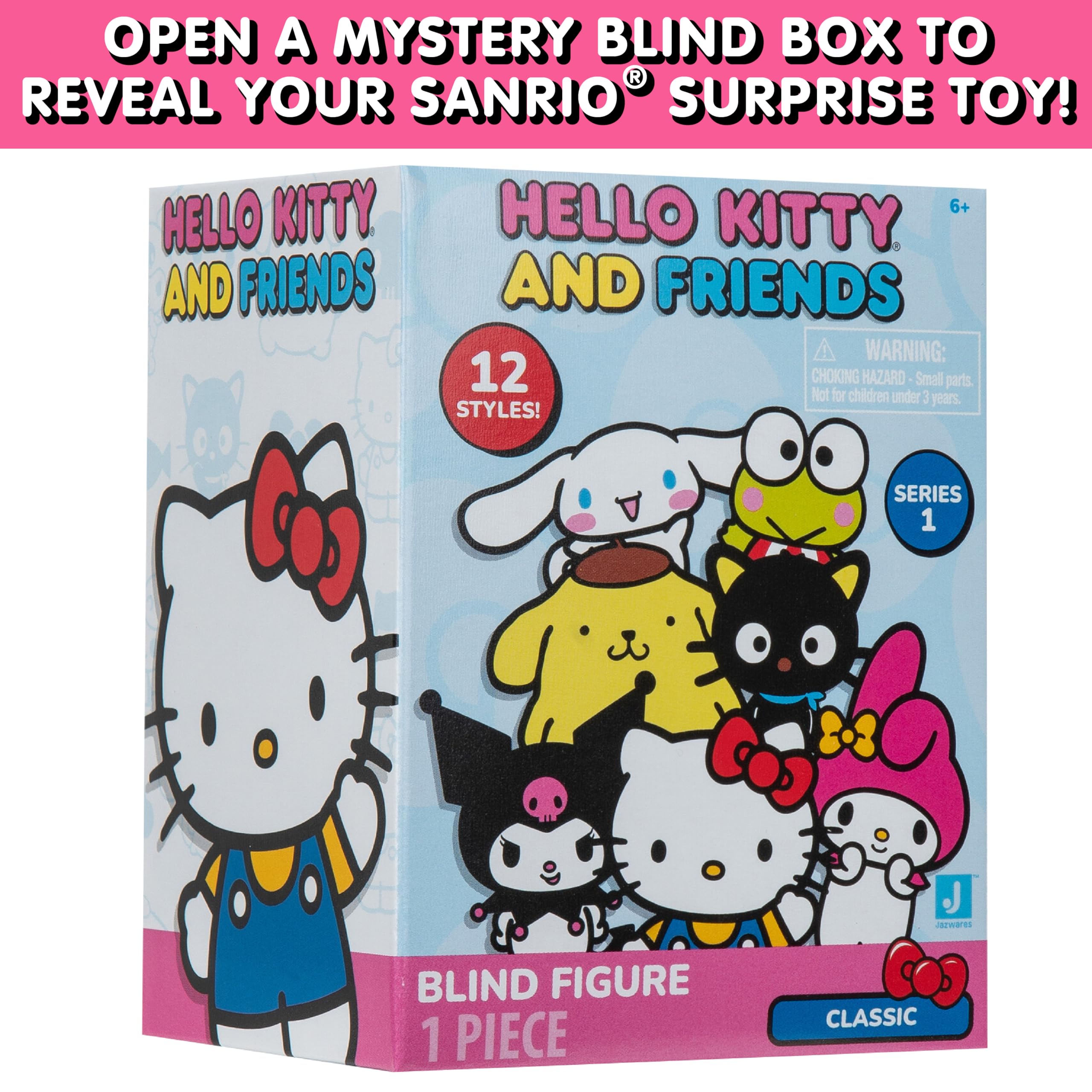 Sanrio Blind Box Surprise: Collectible Hello Kitty and Friends Mystery Figures