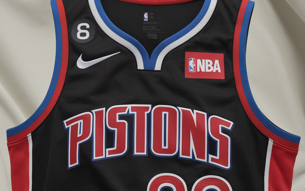 Unveiling the NBA 2K22 Pistons Concept Jersey Black NLSC Edition