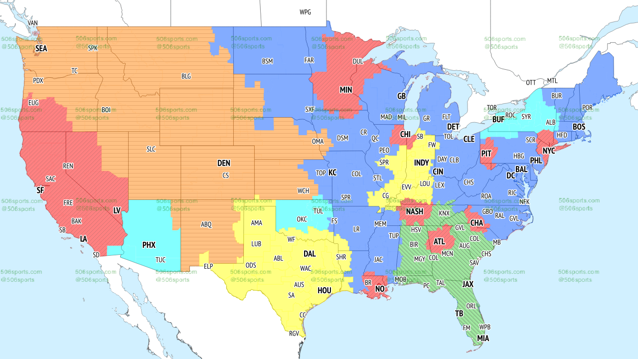 The506 NFL: Real-Time Coverage Maps for All Major Games in 2024