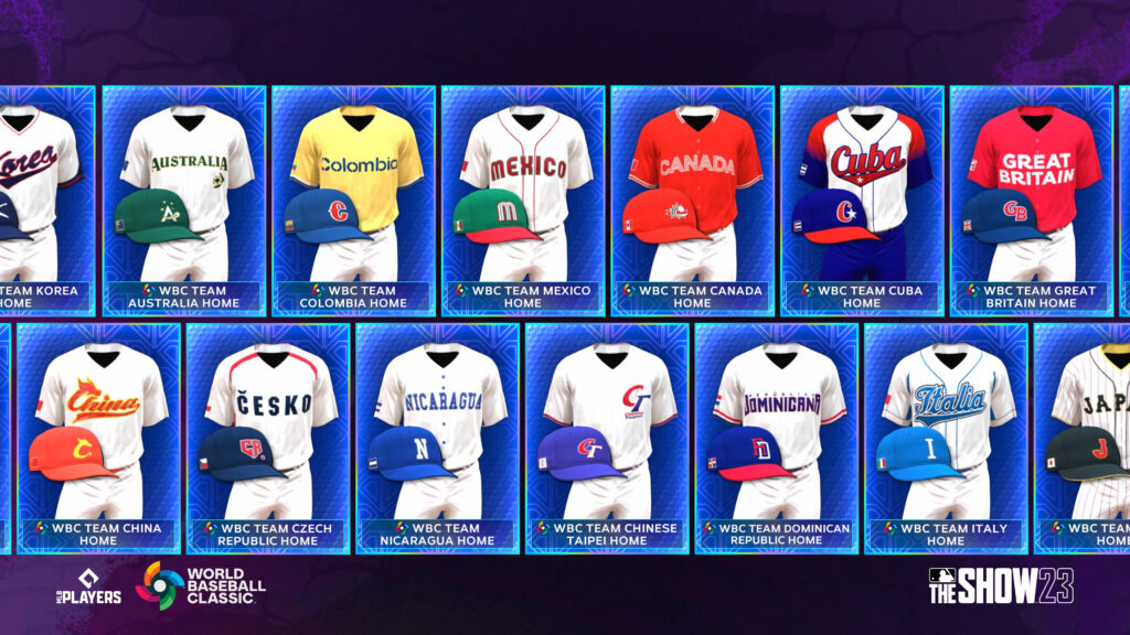 MLB The Show 23: Diamond Dynasty Adds WBC Content
