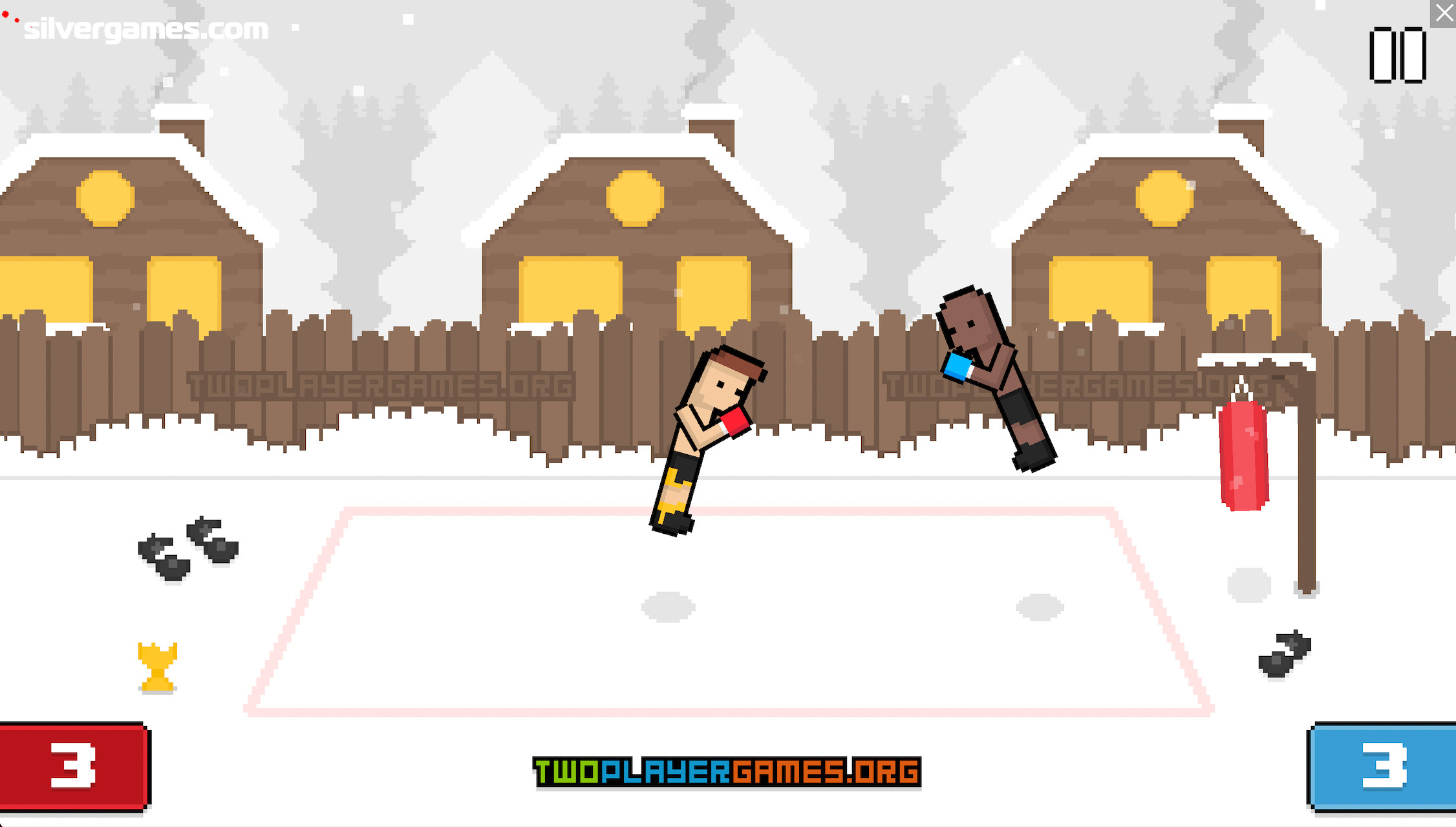 Boxing Random: Experience Hilarious Two-Player Arcade Boxing Fun