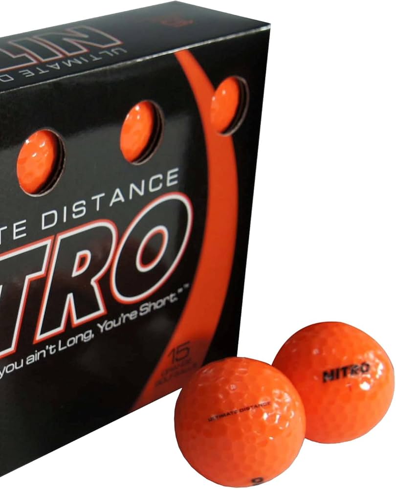 Why Nitro Golf Balls Are a Game-Changer for Distance and Durability