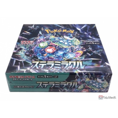 Explore the Pokemon Stellar Miracle SV7 Booster Box – Terastal and ACE SPEC Cards Inside