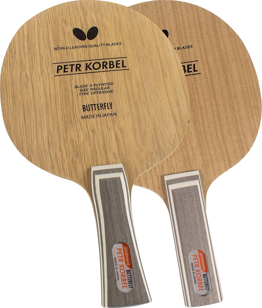 Explore the Butterfly Iolite Blade: A 5-Ply Masterpiece for Competitive Play