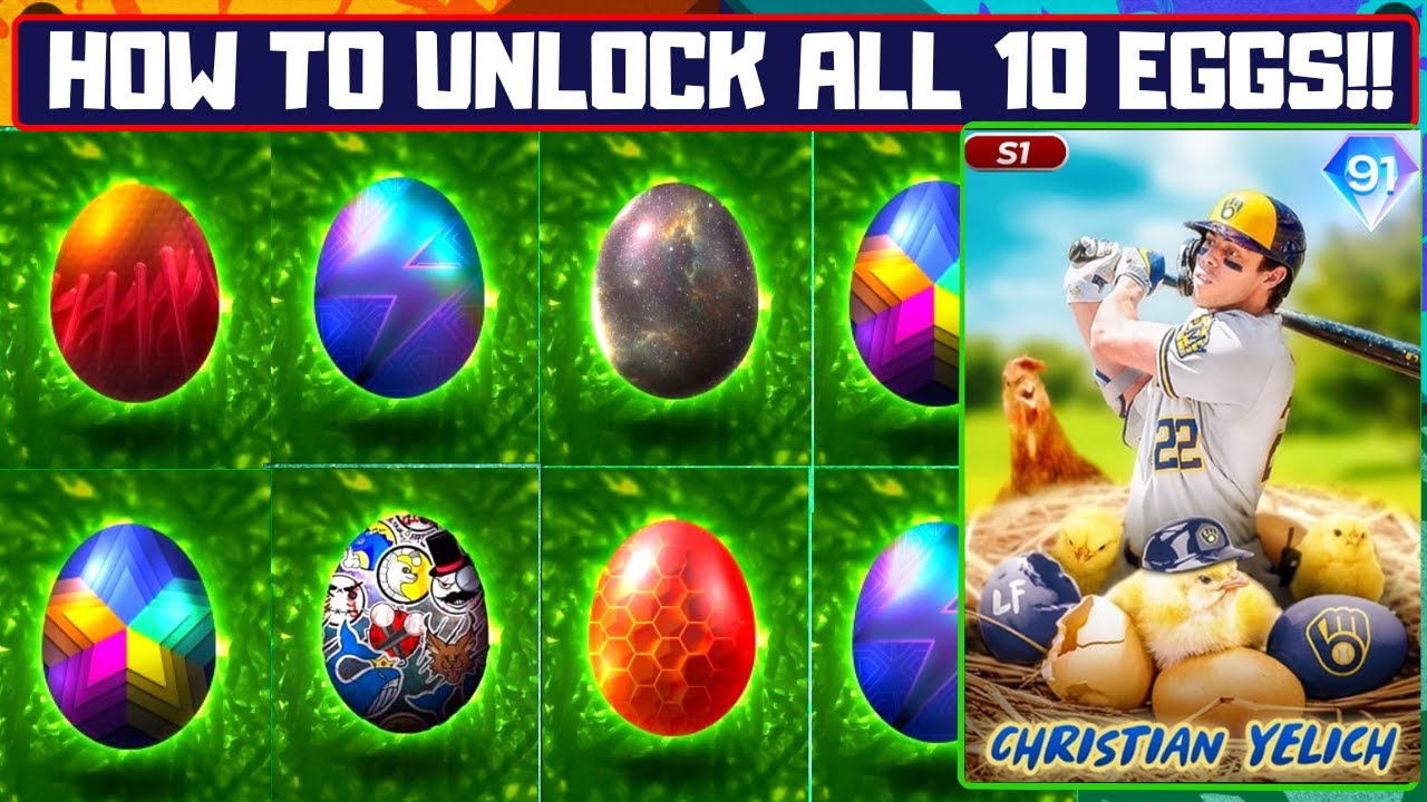 MLB The Show 24 Egg Hunt Guide: How to Unlock All Hidden Eggs and Earn 91 OVR Christian Yelich