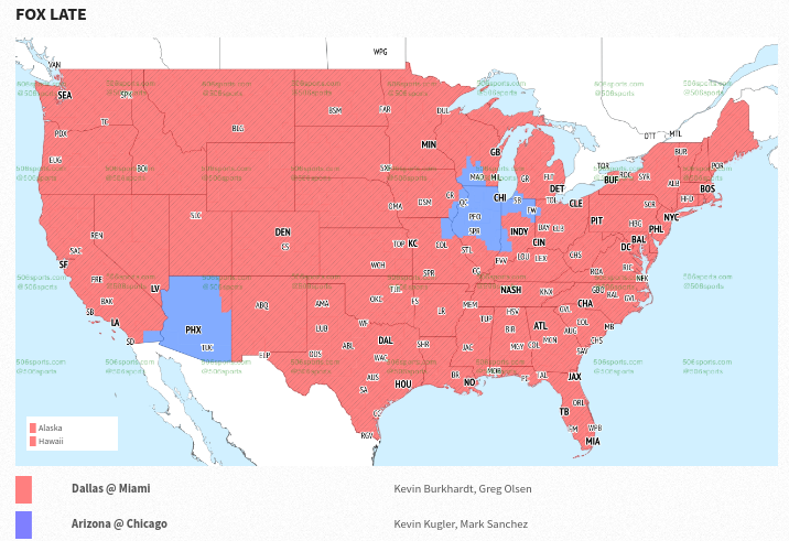 Where to Watch NFL Week 16 Games: TV Map and Broadcast Info