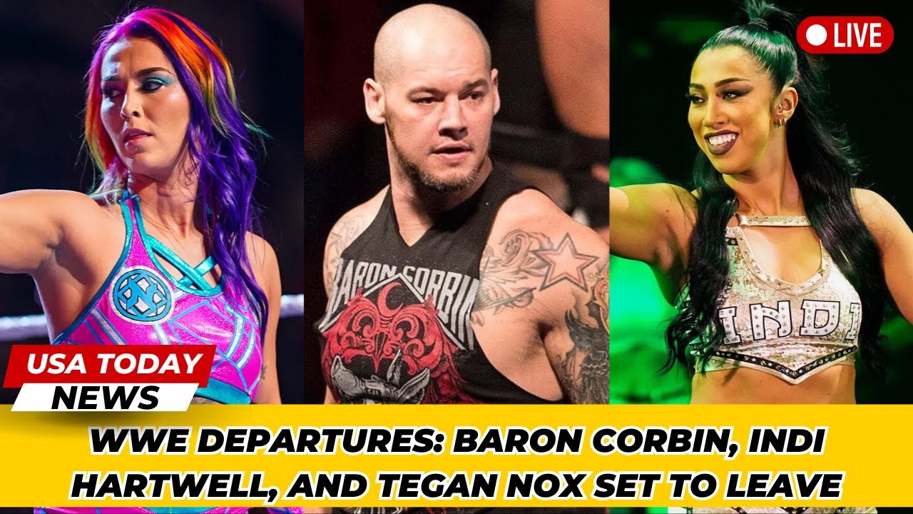 Latest WWE Releases: Hartwell, Nox & Corbin Exit Company