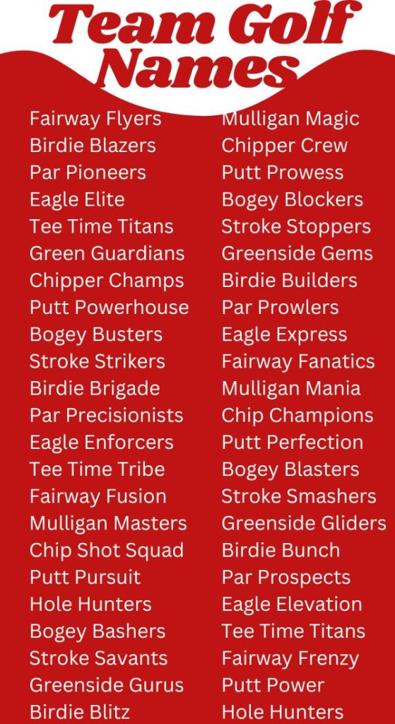 Funny Golfer Names: Creative and Hilarious Nicknames for Golf Lovers