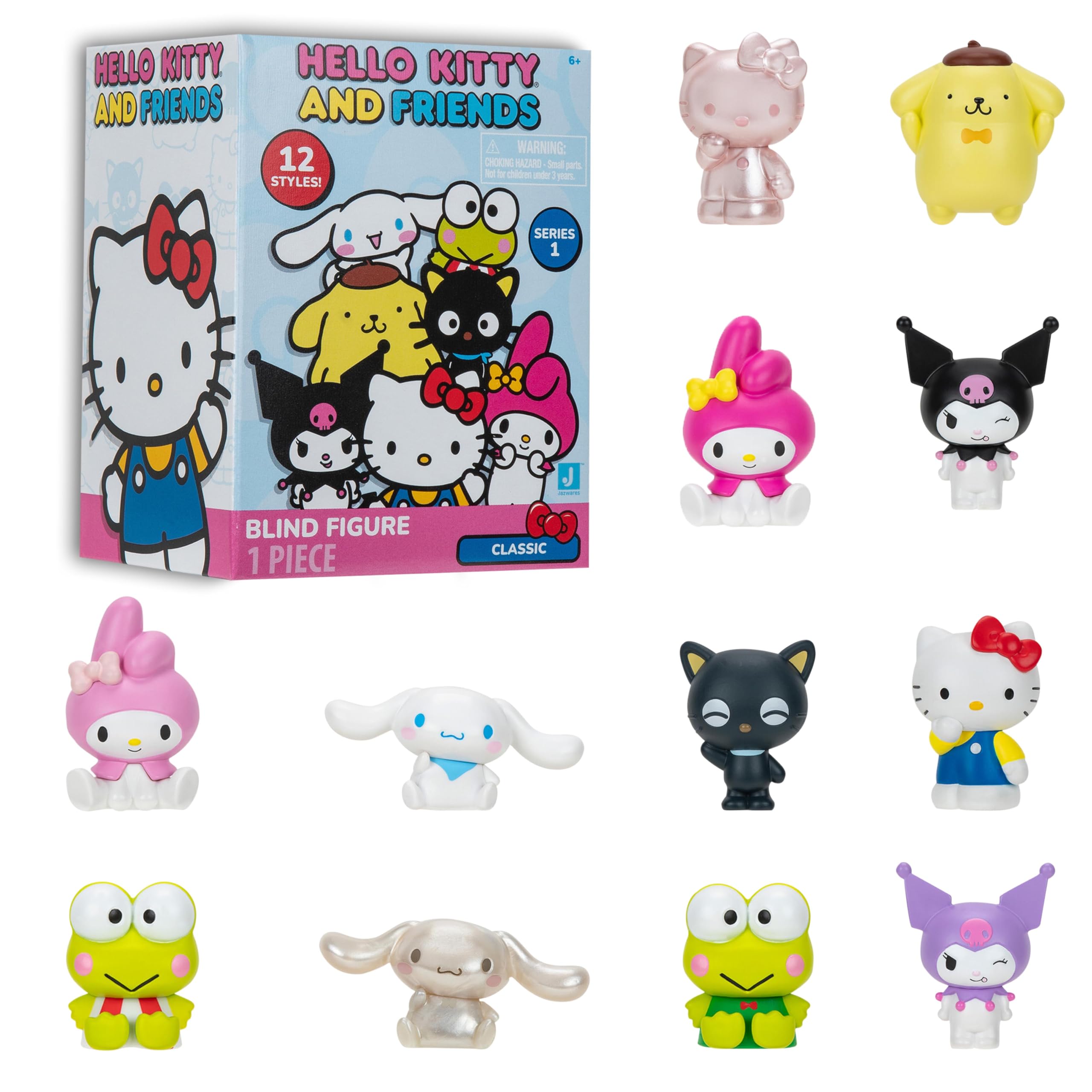 Sanrio Blind Box Surprise: Collectible Hello Kitty and Friends Mystery Figures