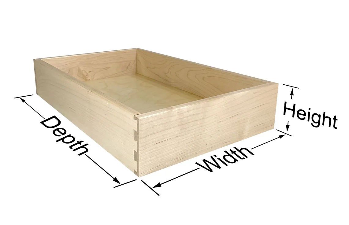 How to Determine U Shaped Drawer Box Plumbing Cut-Out Dimensions for Custom Installations