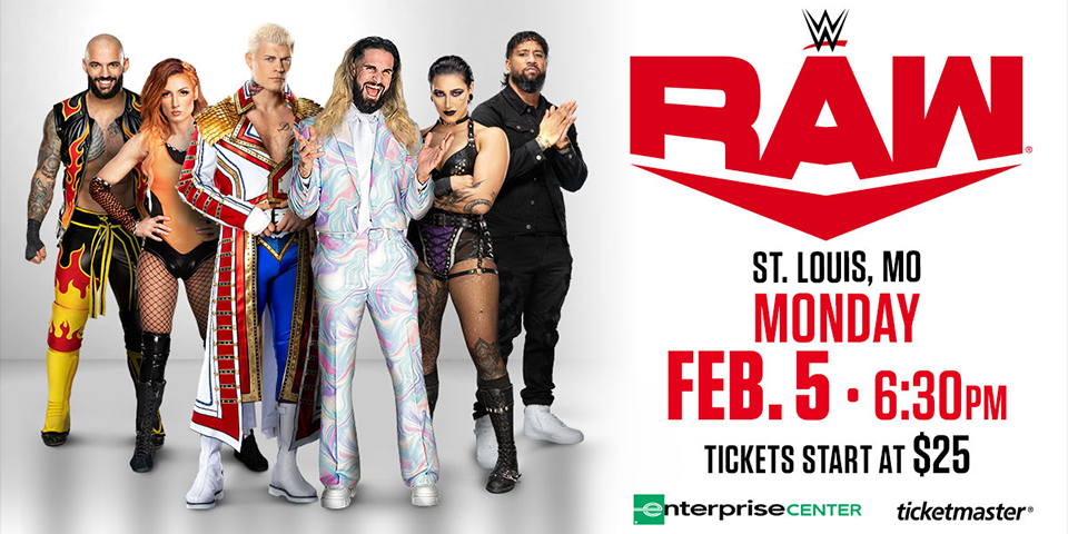 Exciting News: WWE Announces St Louis 2024 Show for Monday Night RAW