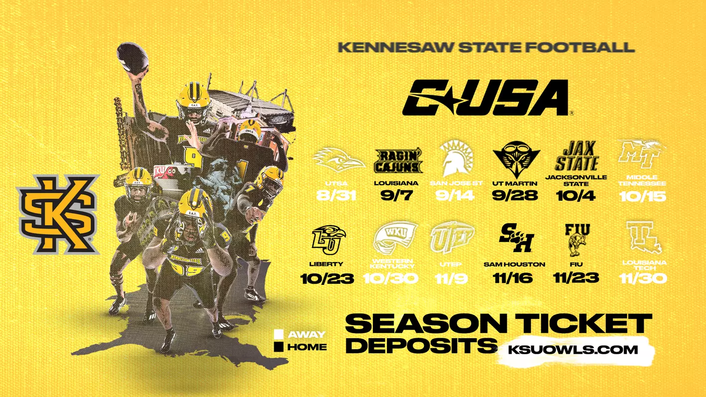 Full Kennesaw State Owls Football Depth Chart for 2024 Season