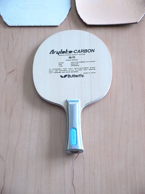 Explore the Butterfly Iolite Blade: A 5-Ply Masterpiece for Competitive Play