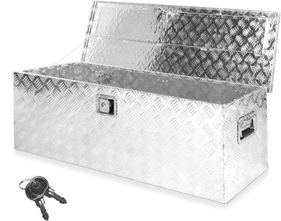 Heavy-Duty Aluminum Truck Side Tool Boxes for Easy Access and Durability