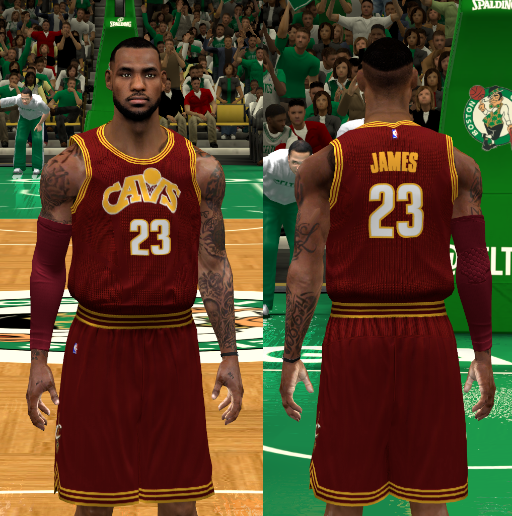 How to Get the 2016 Cleveland Cavaliers Sleeved Jersey for NBA 2K16 PC