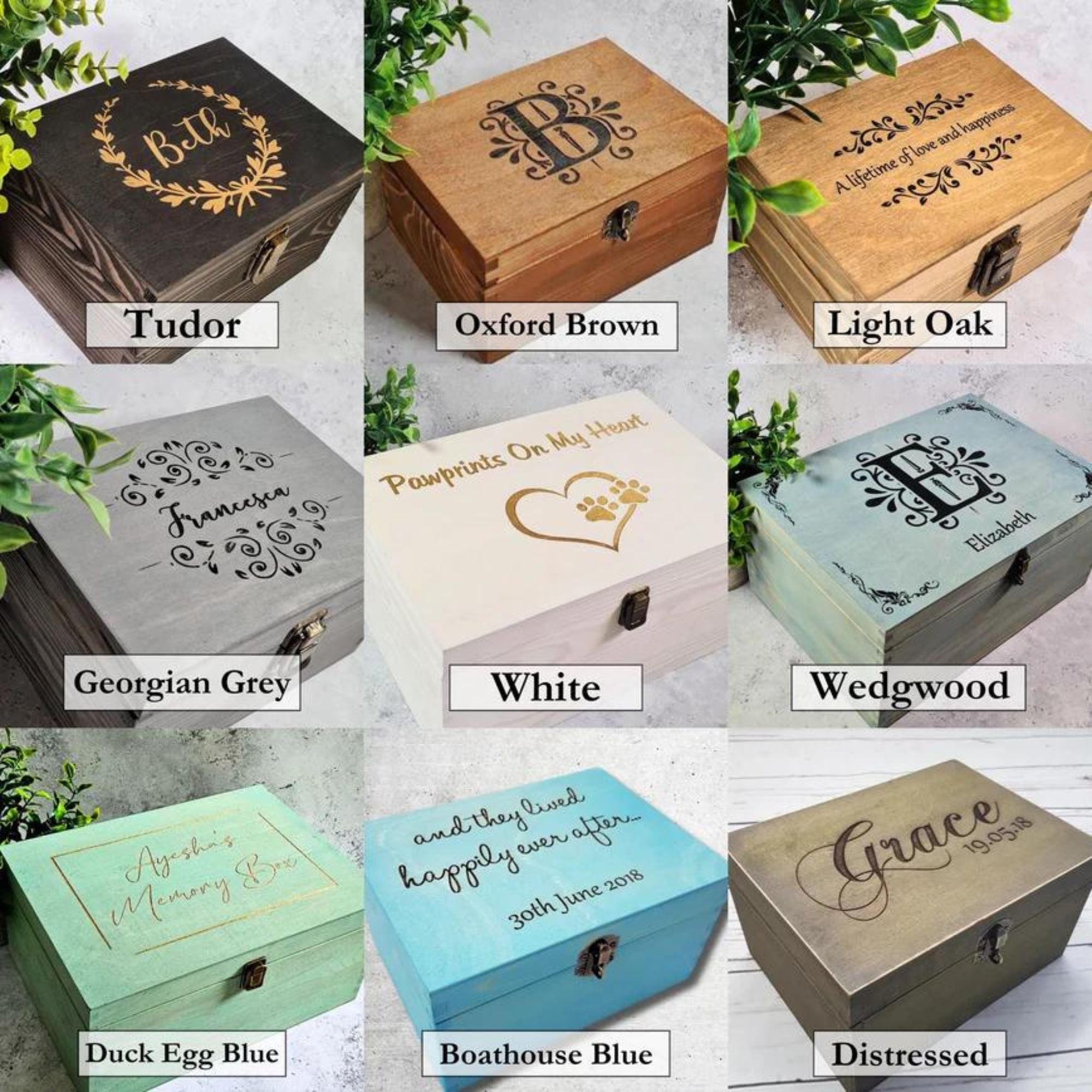 Create Custom Photo Boxes to Store Your Memories in Style