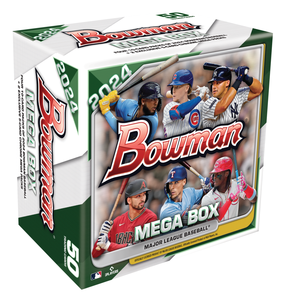 Find Your Hits! 2024 Bowman Mega Box Checklist & Top Cards