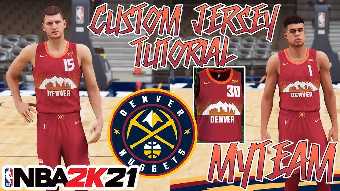 Unlock Awesome NBA 2K Nuggets 2017 Jerseys in the Game Now