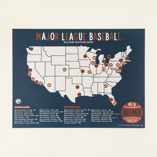 Complete MLB Baseball Stadiums Map for Fans and Travelers