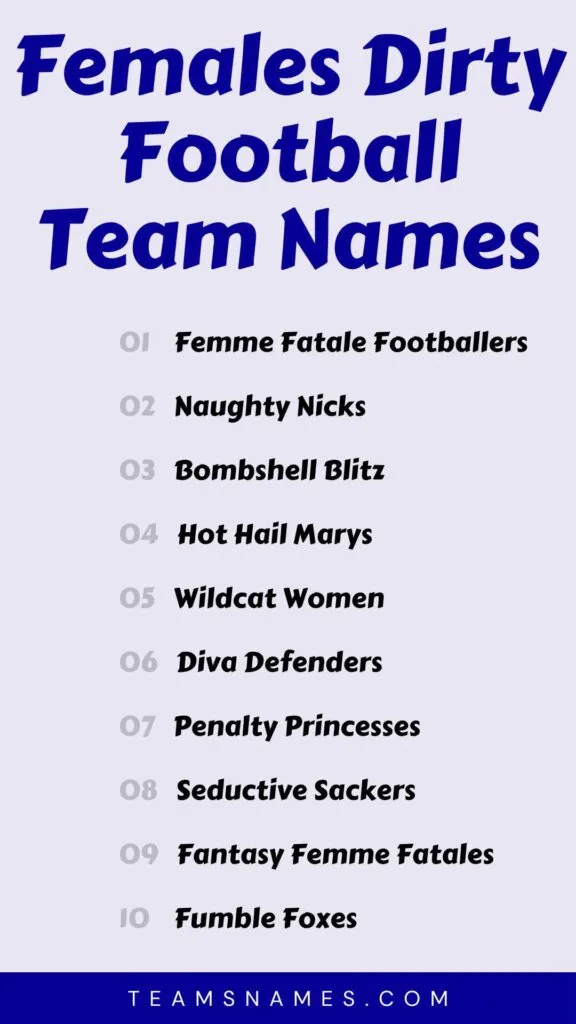 Looking For Best Vulgar Fantasy Football Names? Check Out 50 Ideas