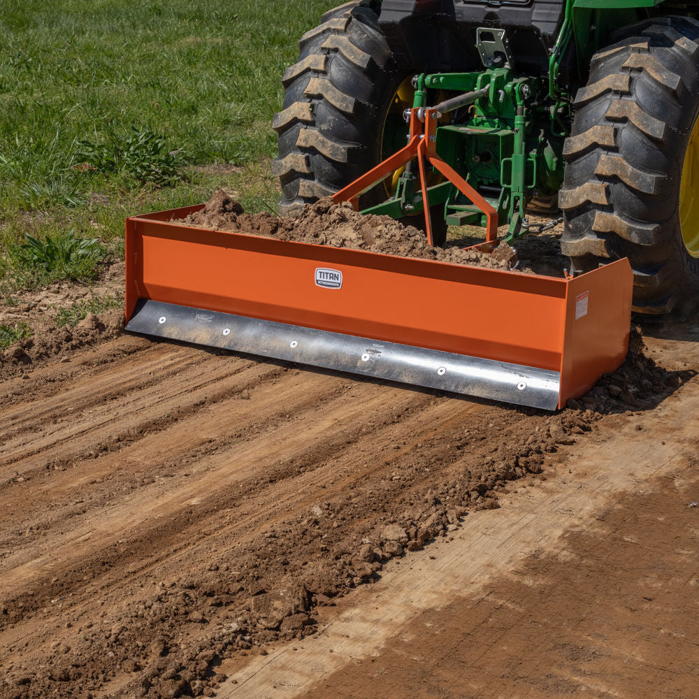 Tractor Box Blades: Leveling, Grading, and More Made Easy