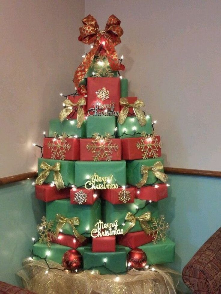 Unique Box Christmas Tree Ideas You Can Try This Year