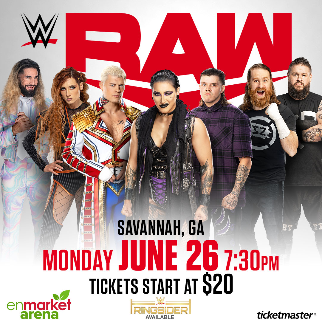 WWE Live in Savannah GA: Grab Your Tickets and Witness the Action.