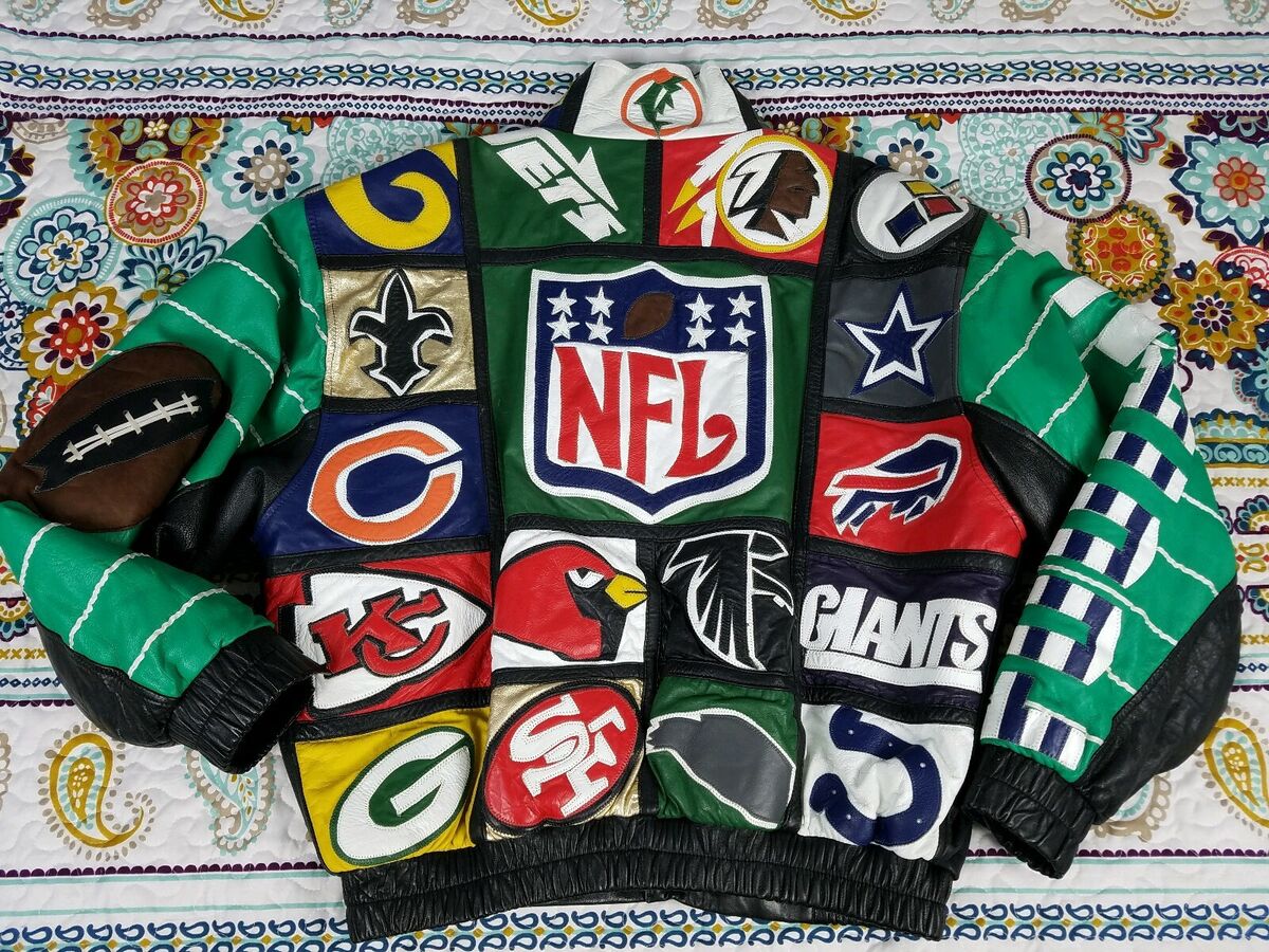 NFL Leather Jacket All Teams Logos: Find Your Team Here!