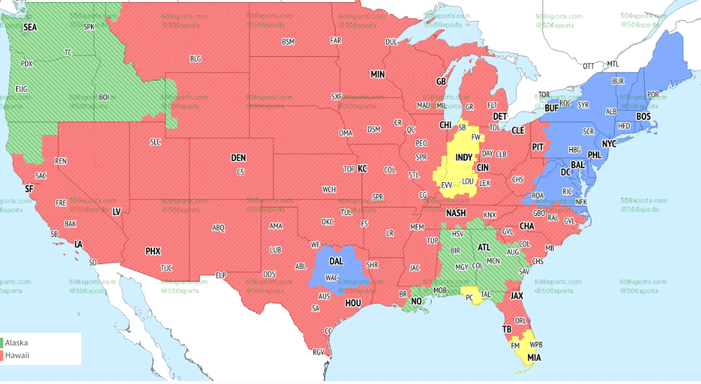NFL TV Map by Week: Find Out Where to Watch Every Game!