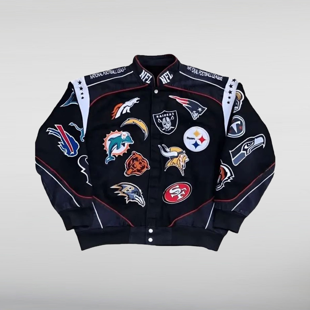 NFL Leather Jacket All Teams Logos: Find Your Team Here!