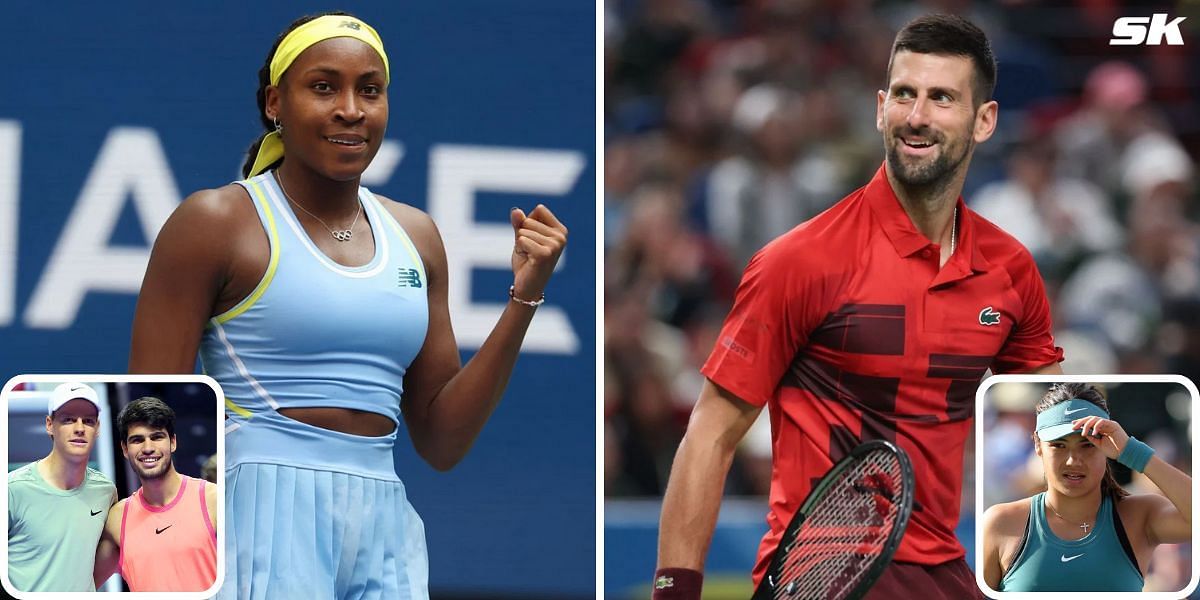 Gauff Djokovic Alcaraz Sinner Tennis Marketability: Who is the Biggest Name in Tennis Right Now?