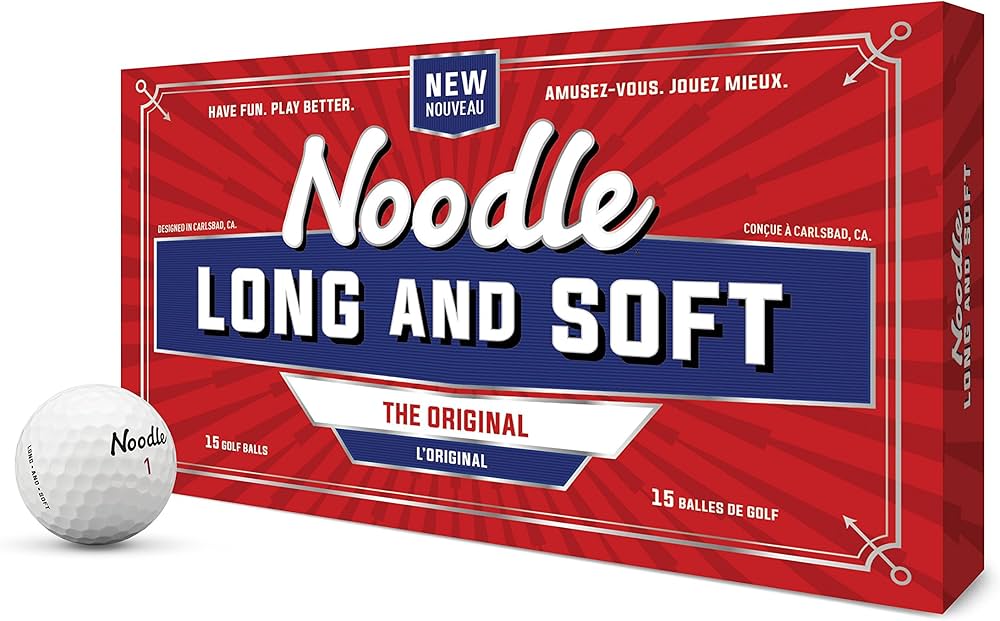 Get noodle long and soft golf balls today! See what pros use to hit further and straighter.
