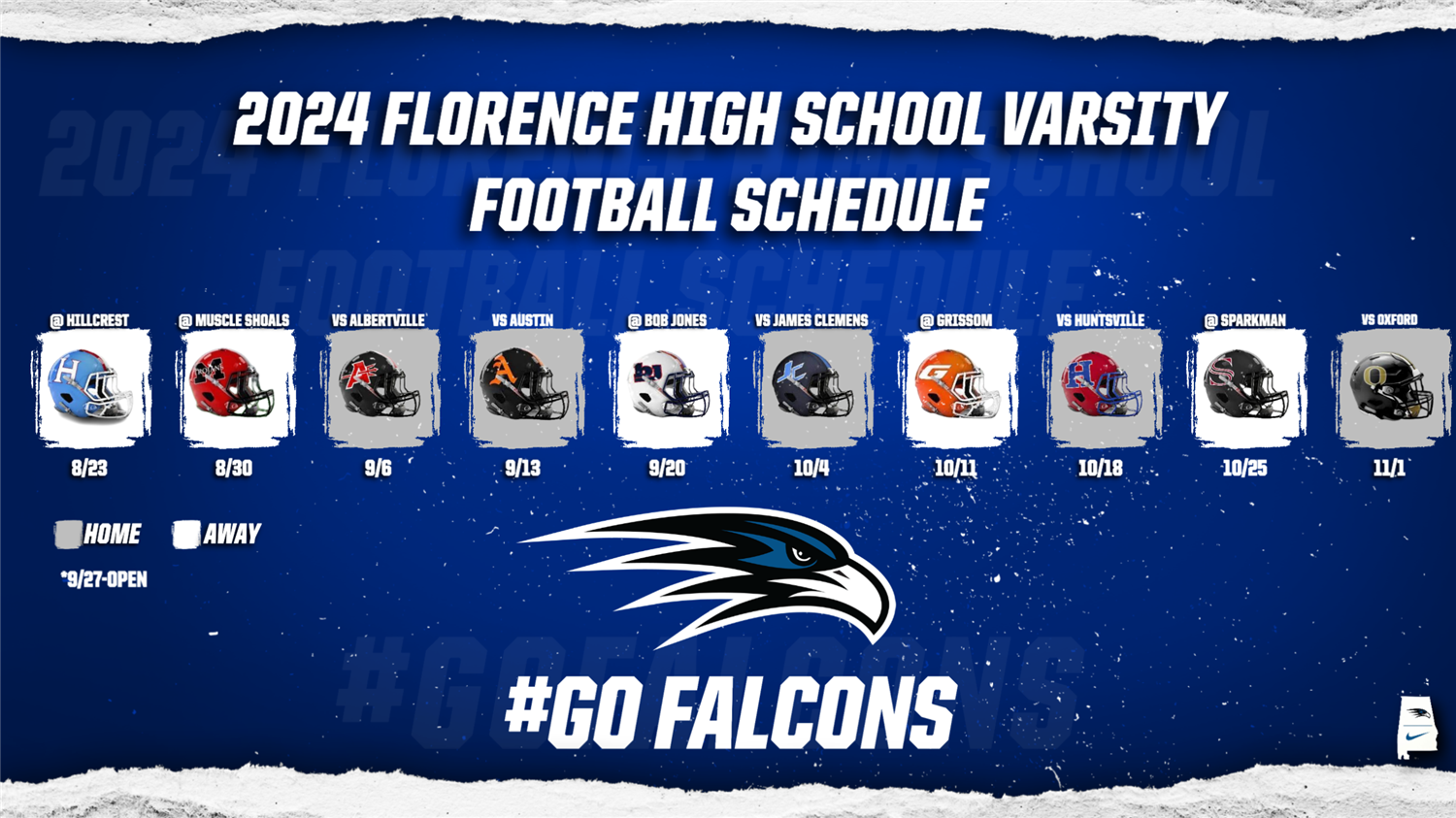 Complete Florence Falcons Football Schedule: See Who They Play and When!