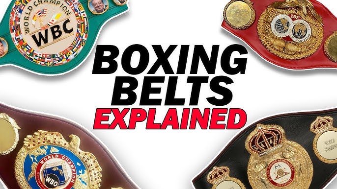 All About Amateur Boxing Belts: A Beginners Guide