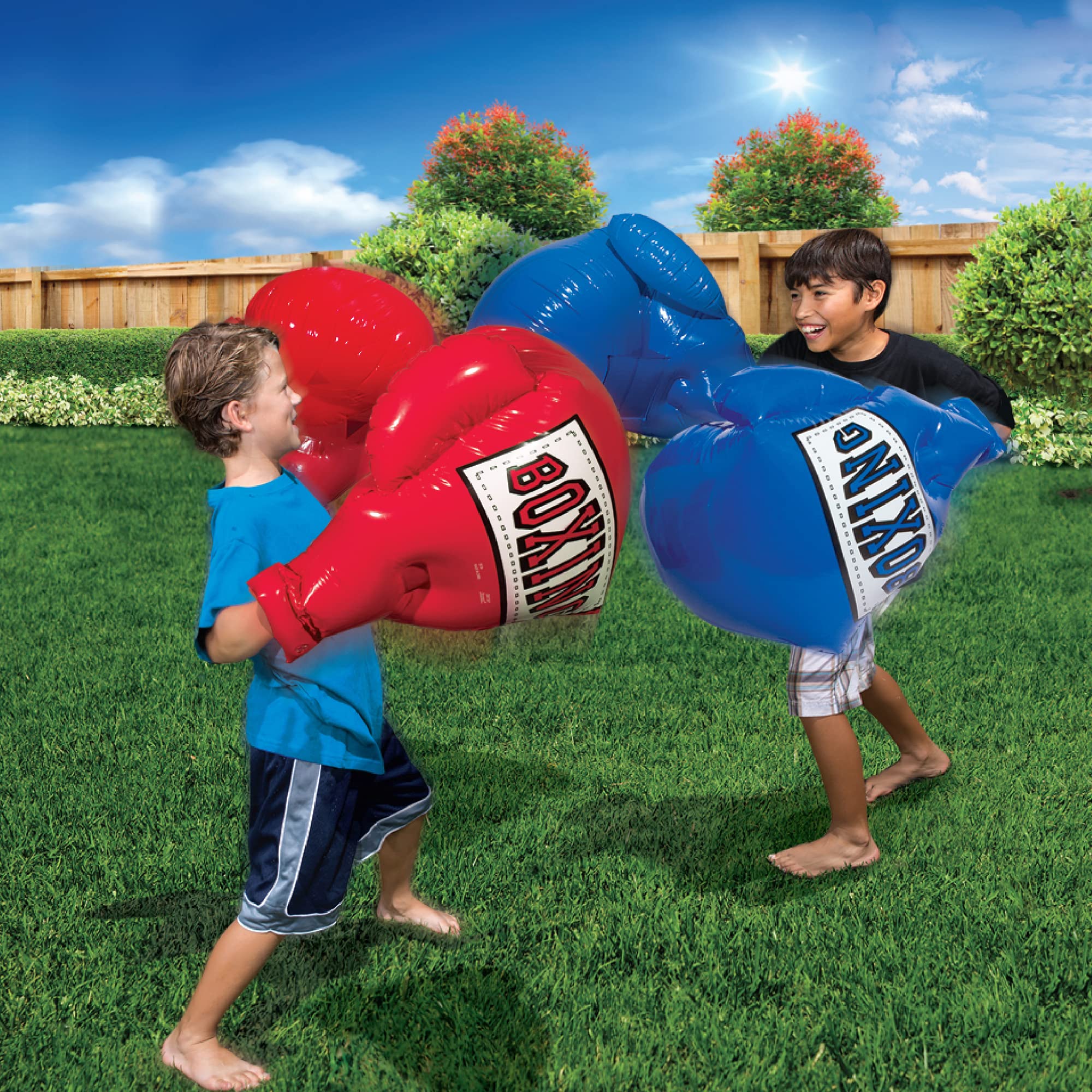Giant Boxing Gloves for Fun - Family Game Night Fun!