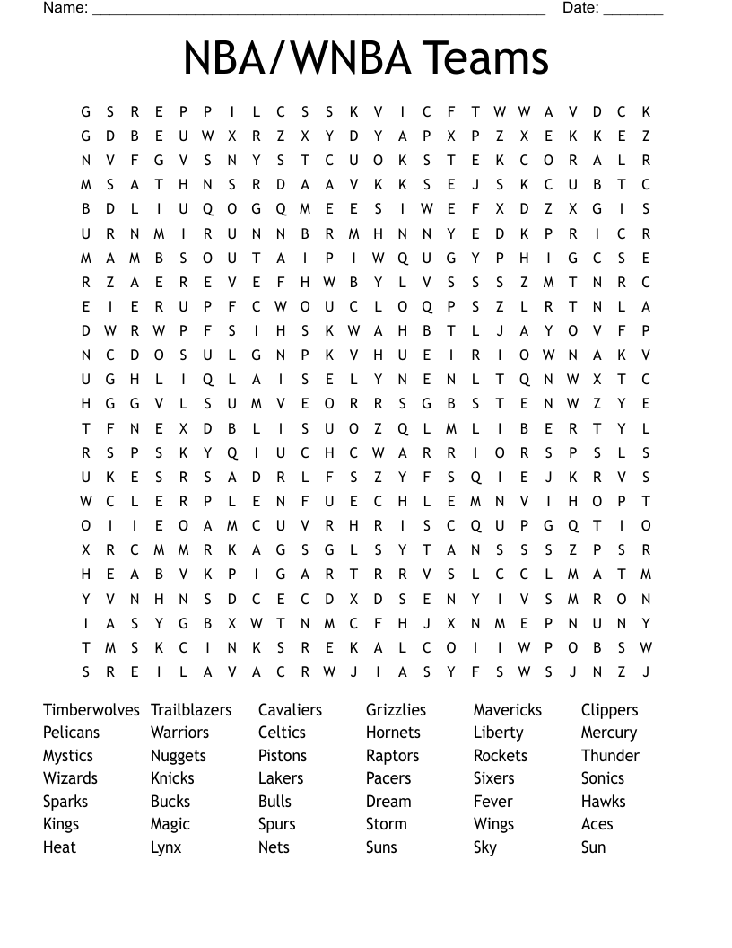 NBA and WNBA Crossword Clue Help (Easy Answers & Tips)