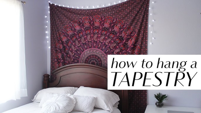 How do you hang a dragonball z tapestry properly? Follow these simple steps for easy wall mounting without damage.