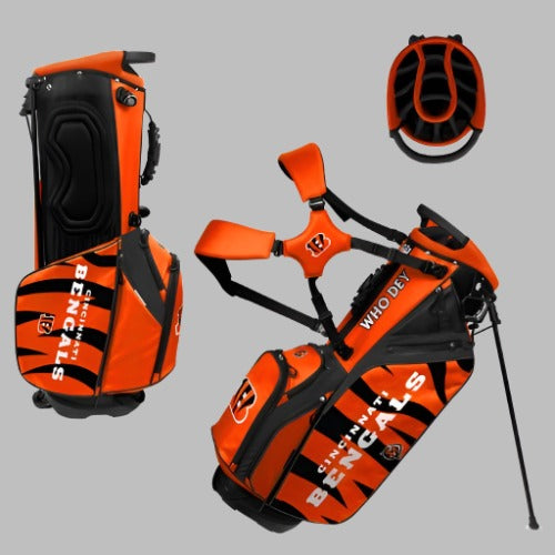 Is a Cincinnati Bengals golf bag the perfect gift? Yes, surprise the golfer fan in your life with this great present.
