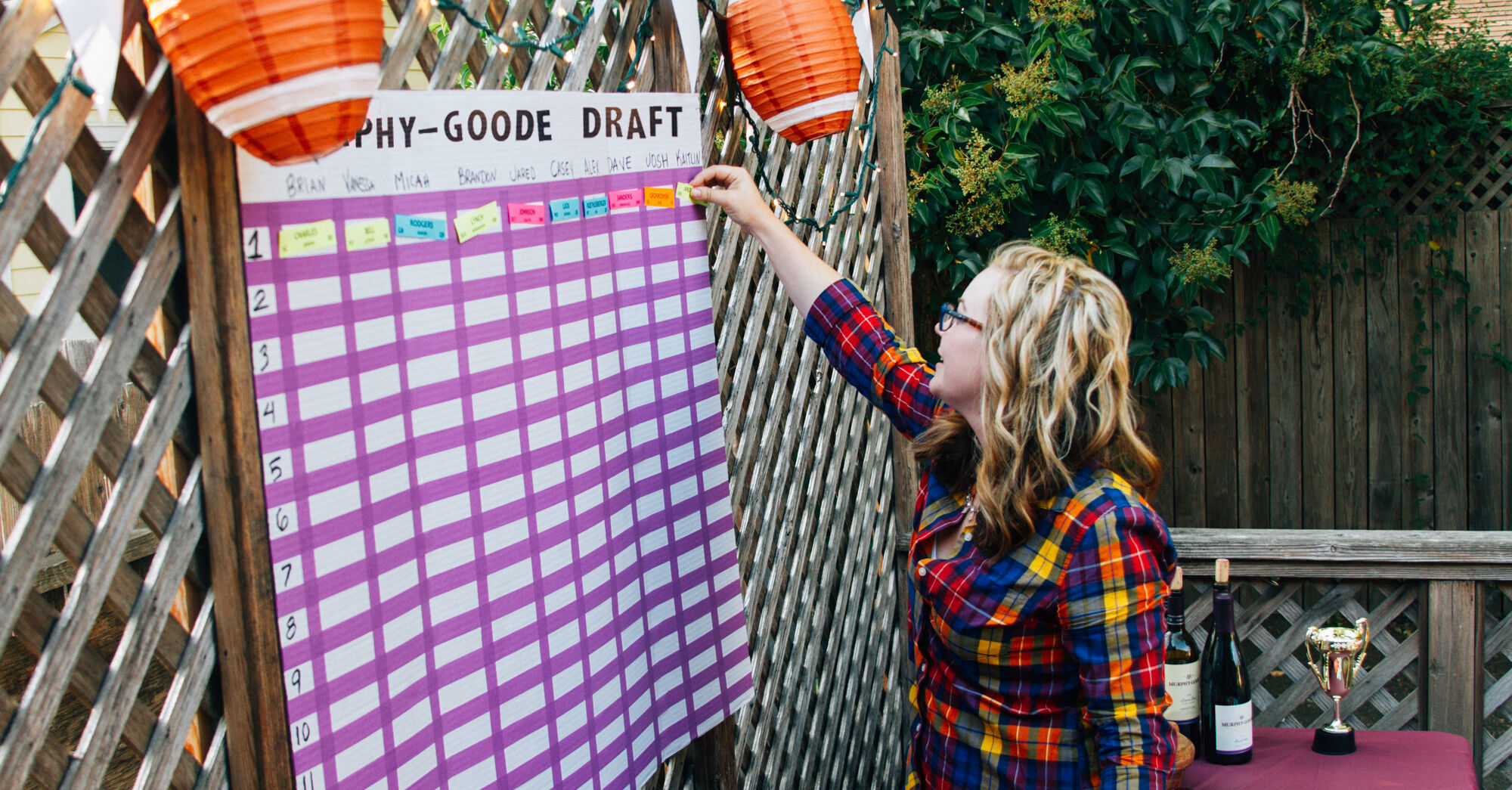 How do you make your own fantasy football labels? Follow these easy DIY steps for a custom draft board.