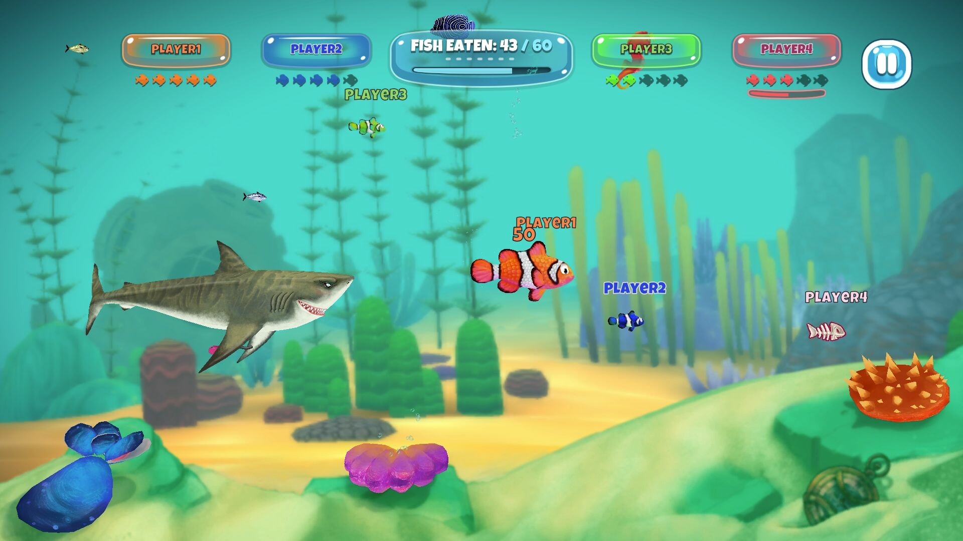 Boxing shark game online? Play it today.