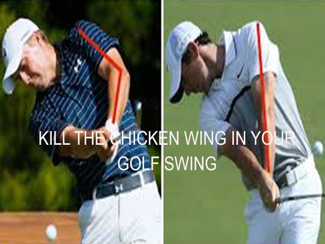 What is Chicken Wing Golf Swing? Causes & Easy Solutions