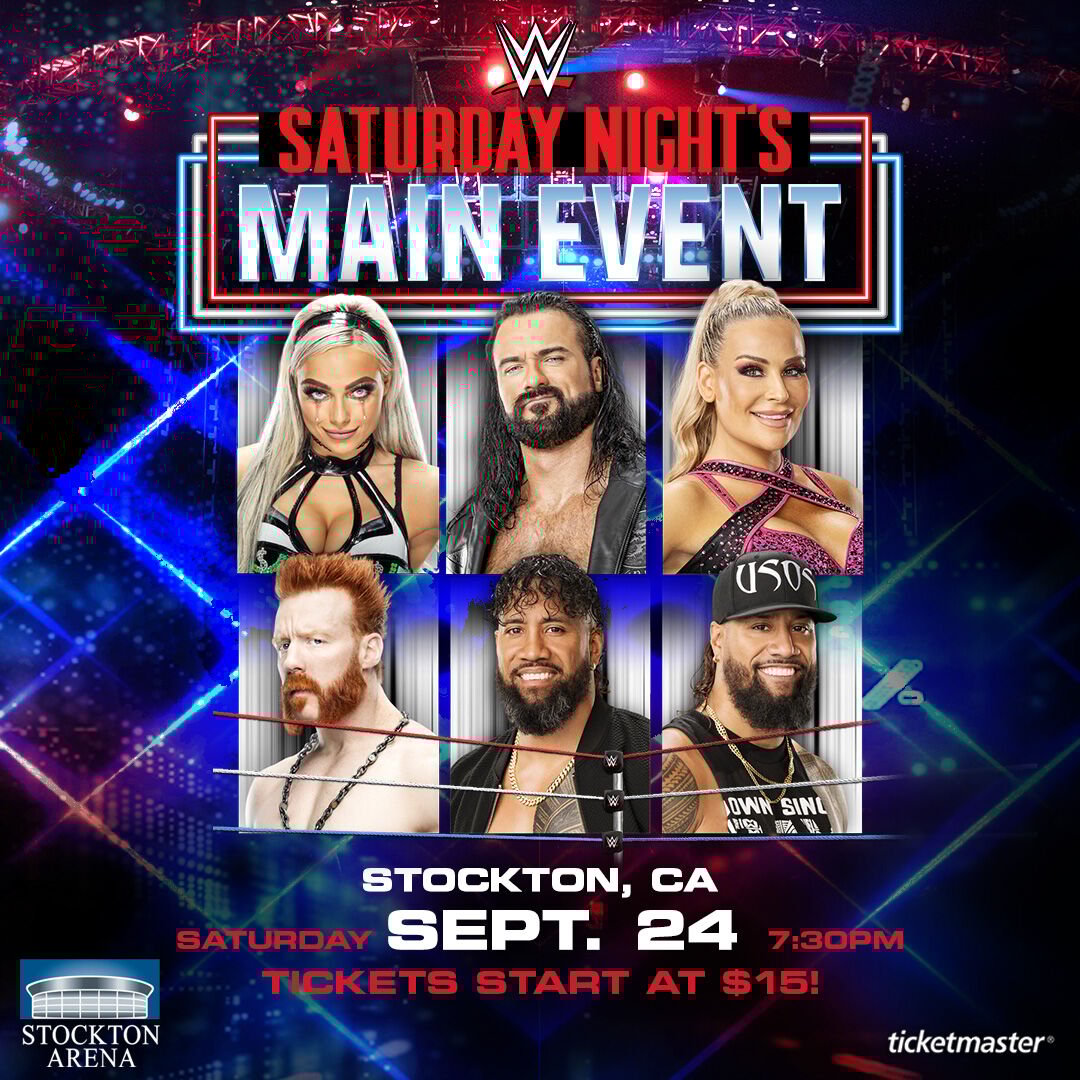 When is WWE Stockton CA coming? Find all the latest dates and showtimes here easily!