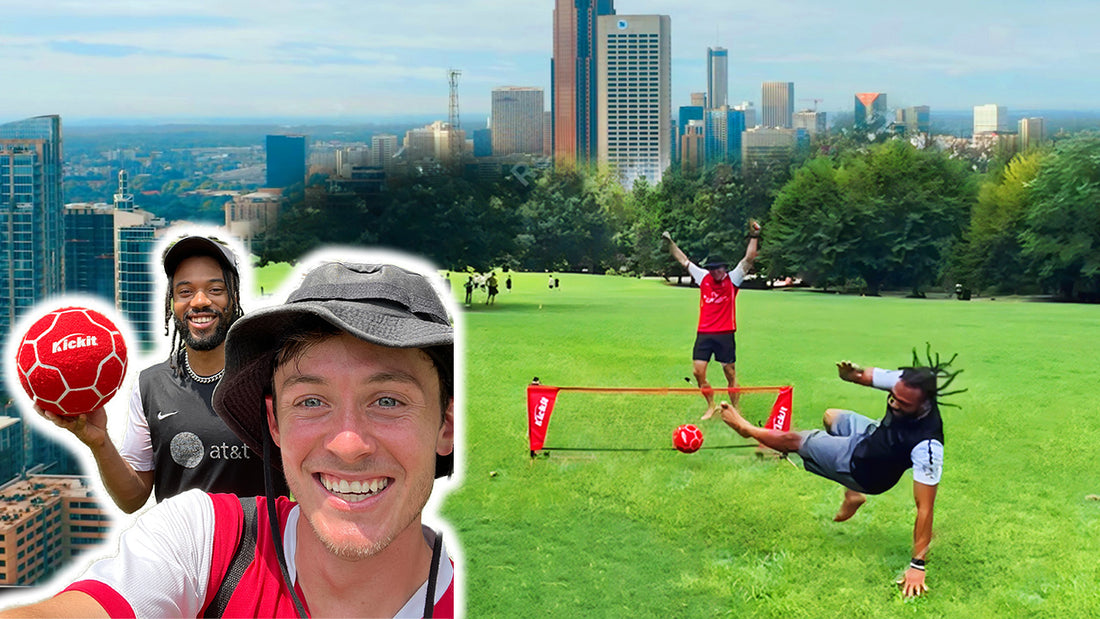 How to play kickit soccer tennis? Simple beginner rules explained fast!