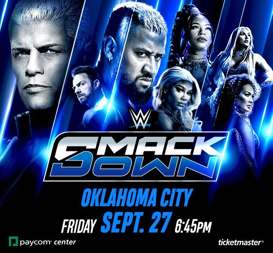 Who Is Fighting at WWE Smackdown Paycom Center on September 27 Lineup